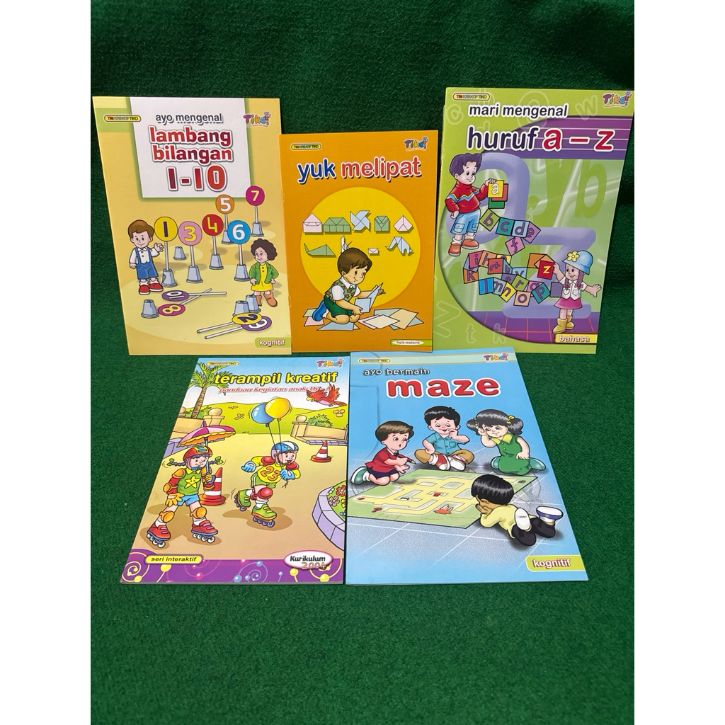 buku aktivitas anak - buku anak anak