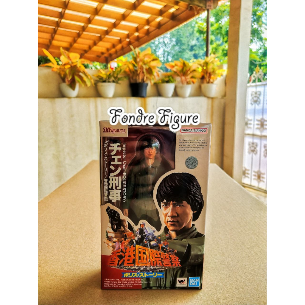 ORIGINAL SHF OFFICER CHAN KA KUI POLICE STORY JACKIE BANDAI ACTION FIGURE