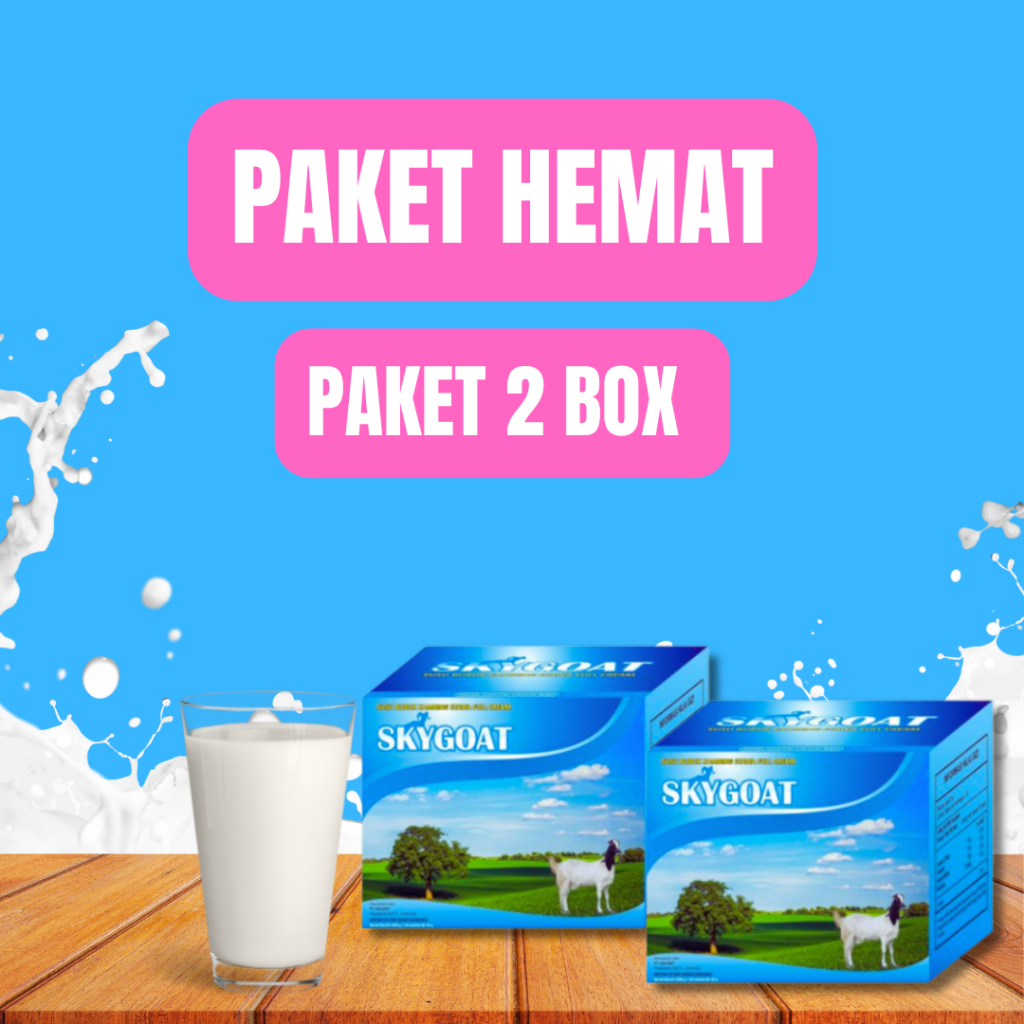 

PAKET 2 BOX Susu Kambing Etawa Rasa Original