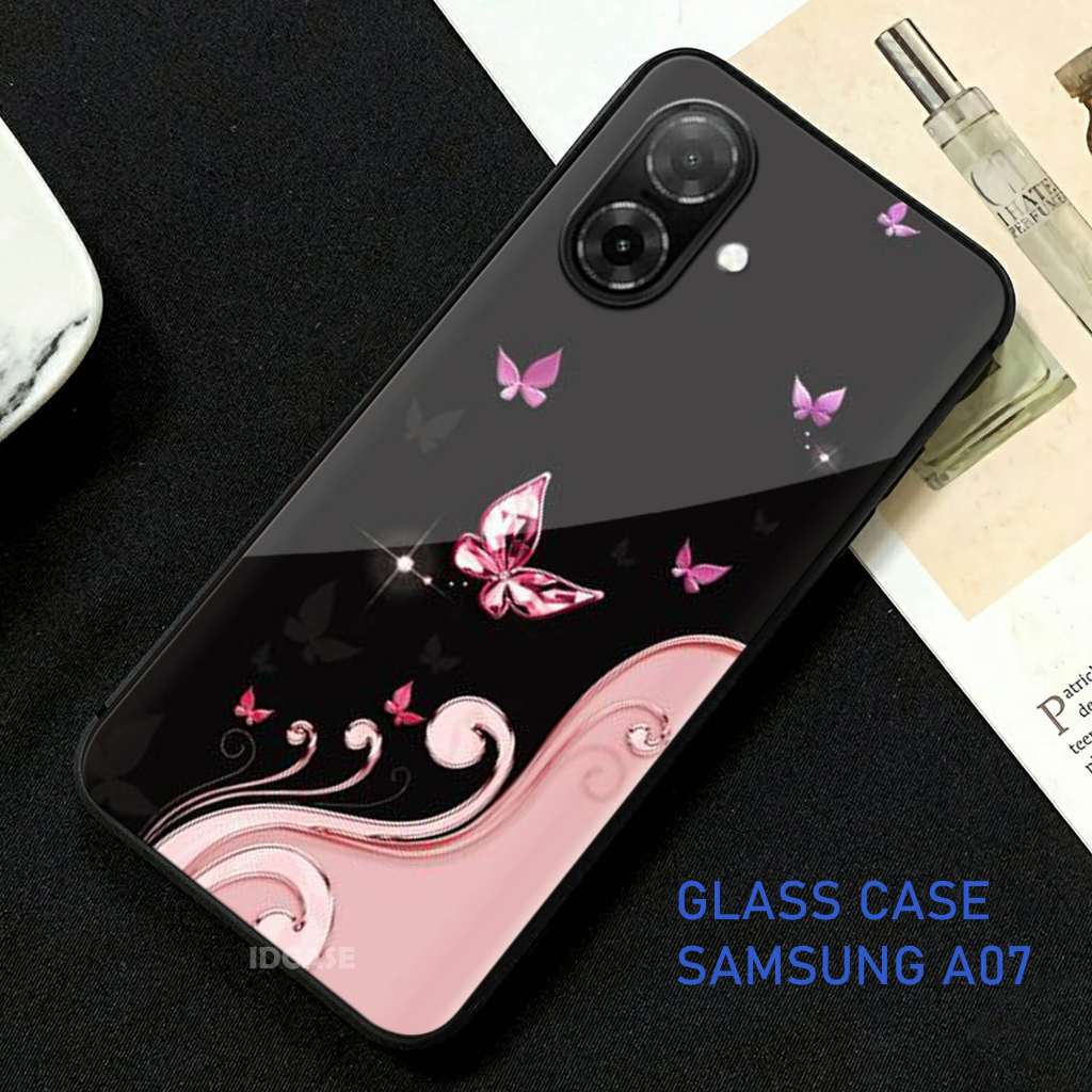 Softcase Kaca Kilau FOR SAMSUNG A07 - Casing Hp SAMSUNG A07 - K85