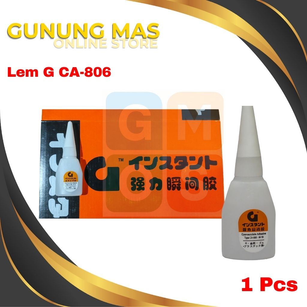 

Lem G Super Glue CA-860 // Lem G Korea // Cyanoacrylate Adhesive