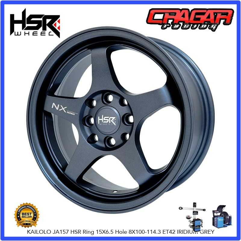 Velg Mobil Hsr Kailolo R15 Hole 4 Buat Wuling Confero Alvez Binguo Dll