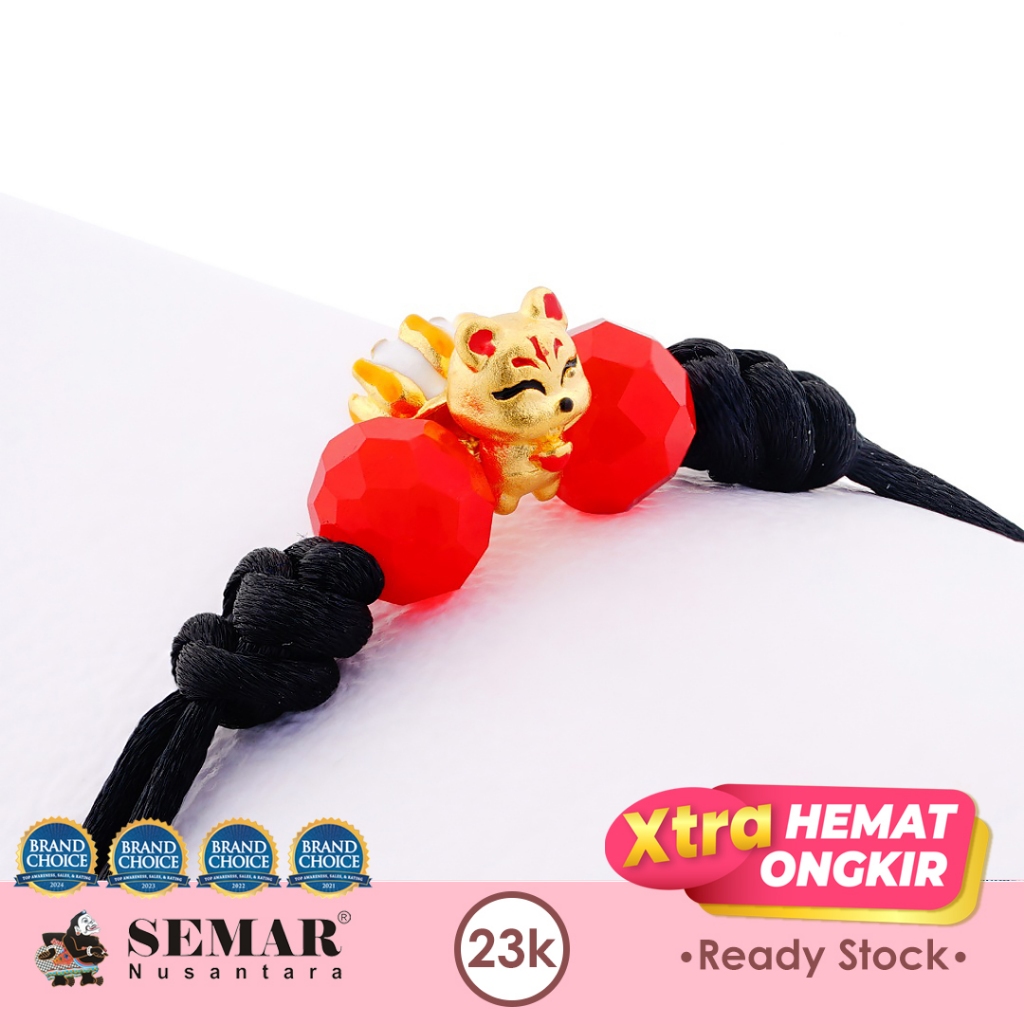 Gelang Tali Emas Hachi Gold 23K Gold Semar Nusantara
