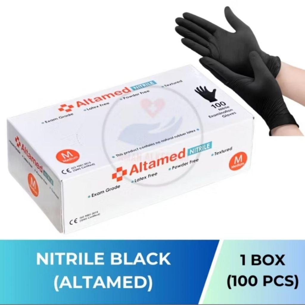 Altamed Glove Nitrile / Sarung Tangan Nitrile Altamed / Free Powder