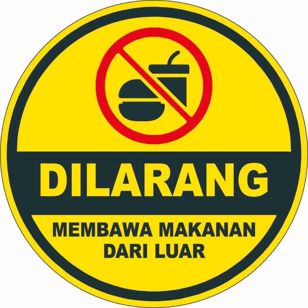 

STIKER VINYL KHUSUS KACA KAFE / RESTORAN CETAK 2 SISI BISA TERILIHAT DARI DALAM DAN LUAR / DILARANG MEMBAWA MAKANAN DARI LUAR
