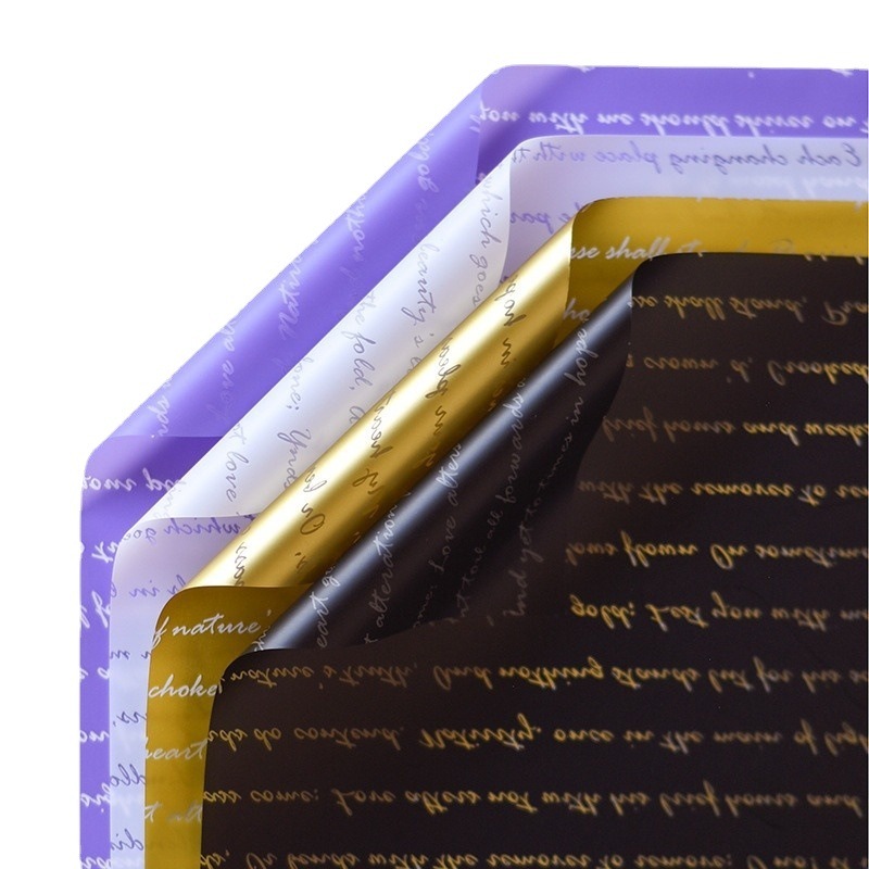 

Kertas Buket Bunga Flower Wrapping Cellophane Paper Florist Motif Full Tulisan KB6076