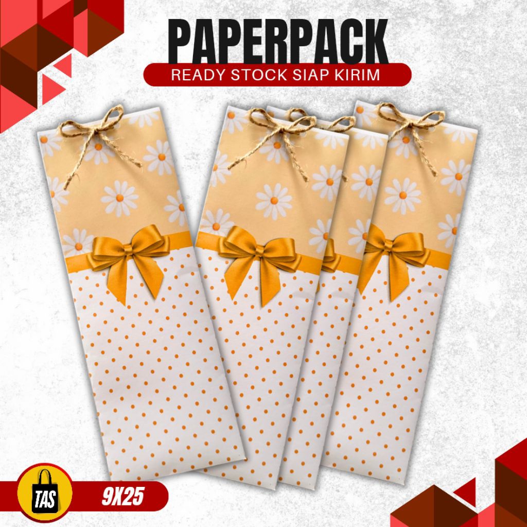 

Free tali Rami PAPERPACK PUTIH FULL COLOR muat sendok supit garbu souvenir oleh-oleh ukuran 9x25