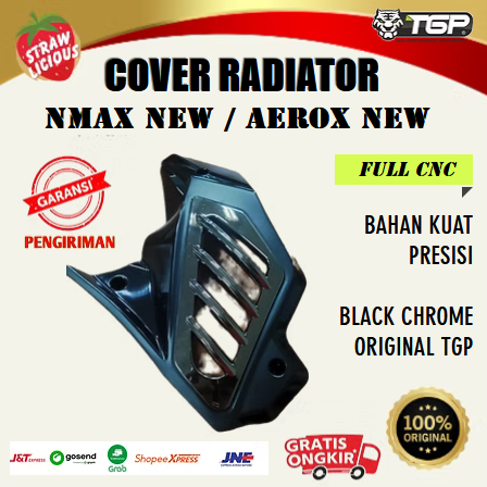 Cover Radiator FULL CNC ARM Nmax New 155 / Aerox New 155 Ori TGP