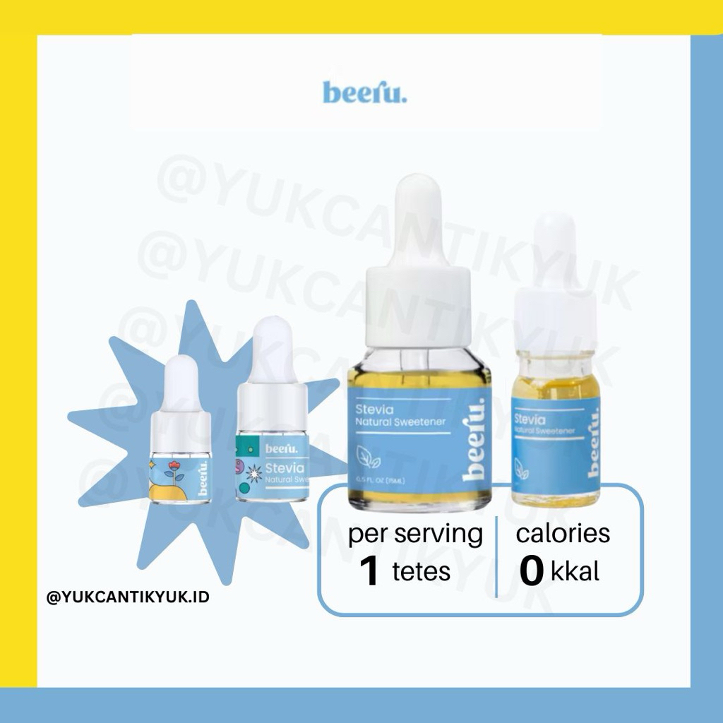 

Beeru Stevia Pemanis Alami | Natural Sweetener