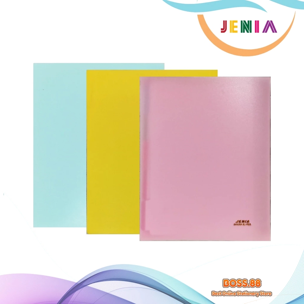 

BINDER MAP JENIA B5 POLOS PASTEL (1 PCS)