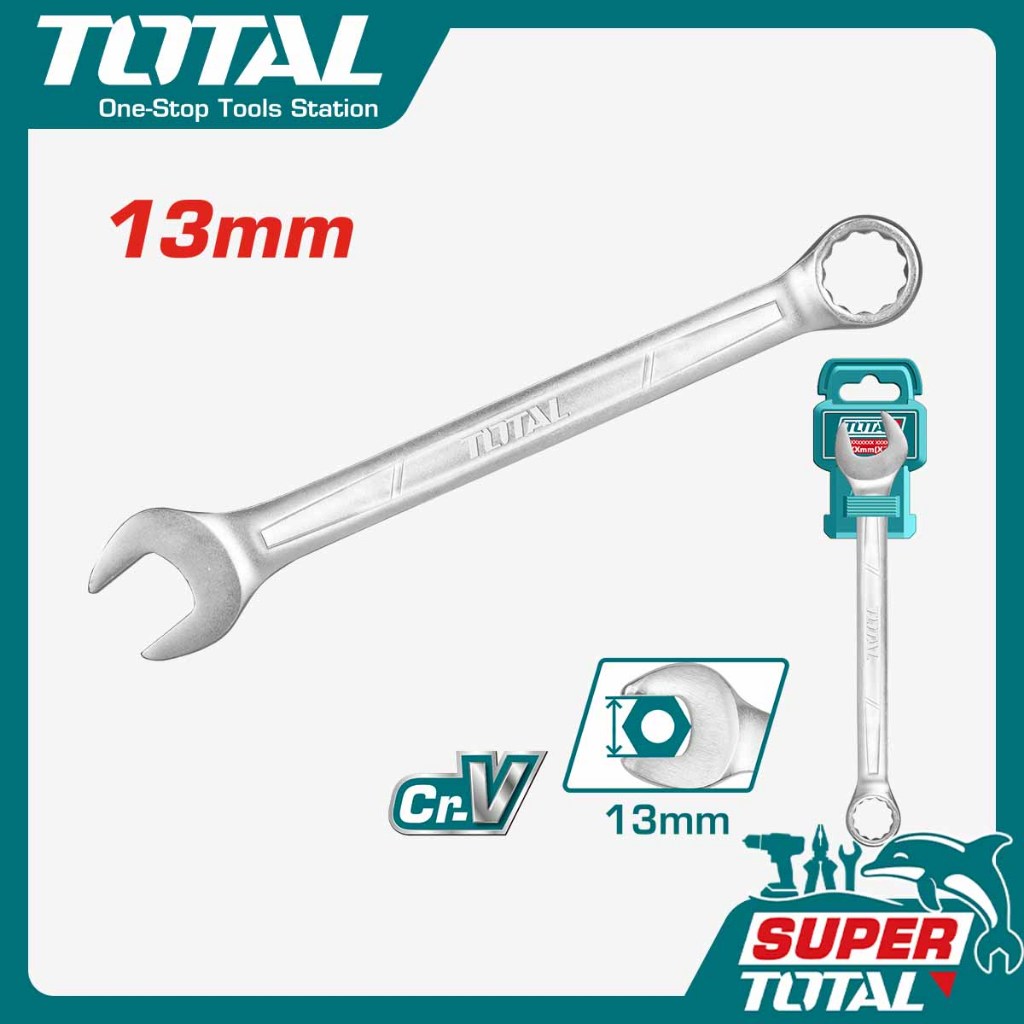 TOTAL Kunci Ring Pas / Combination Spanner TCSPA131