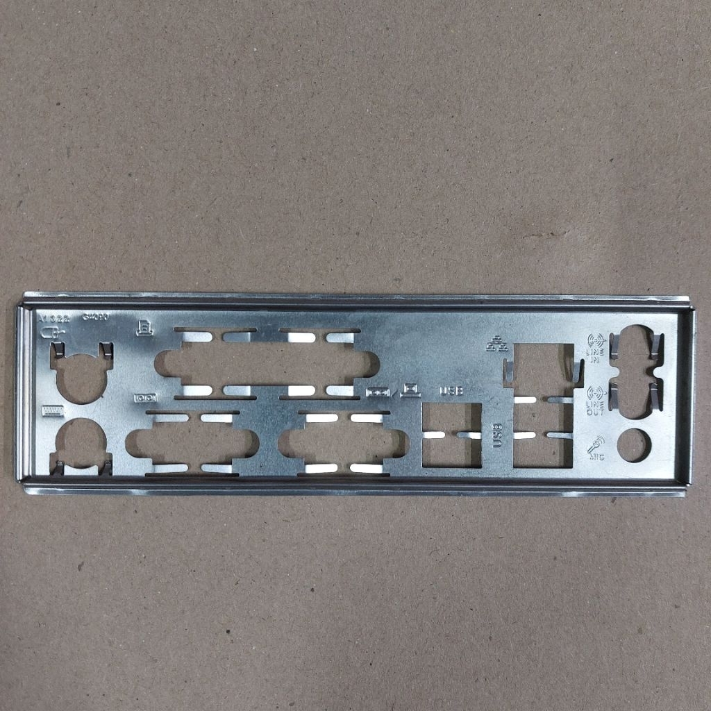 Plat Belakang Back Panel GIGABYTE GA-H61M-DS2 , GIGABYTE GA-H61M-S2P , GIGABYTE GA-G41MT-S2PT