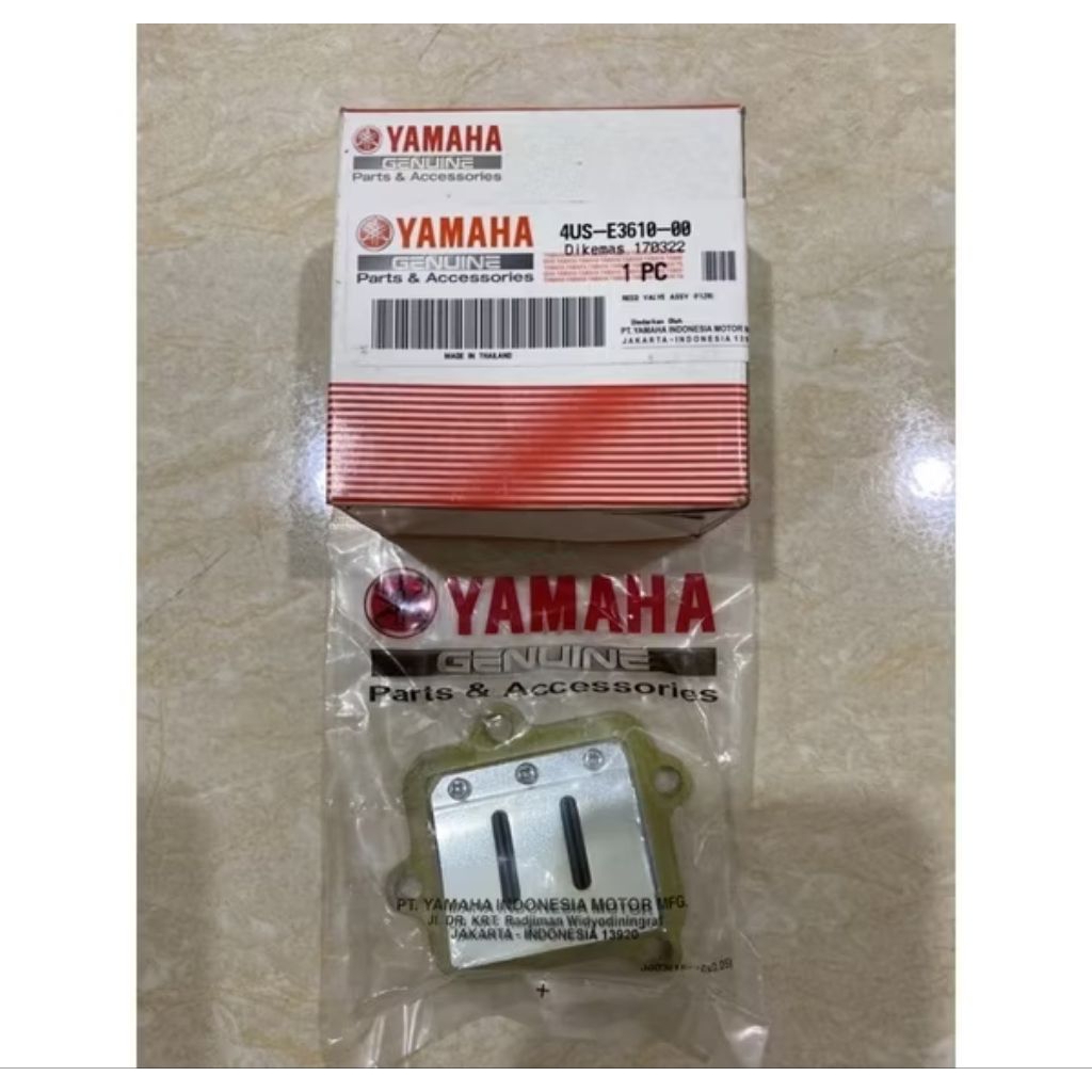 ( 4US-E3610-00 ) lidah membran assy fizr f1zr force 1 fiz r Asli Original Yamaha YGP