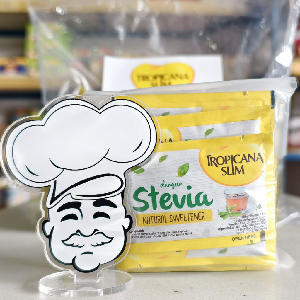 Gula Tropicana Slim Stevia 2,2Gr 20Sachet / Gula Stevia Tropicana Slim Sachet / Tropicana Stevia Gul