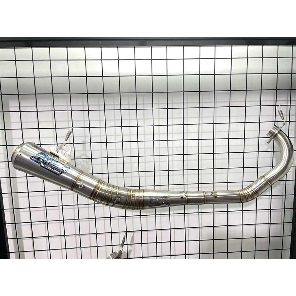 Knalpot racing mx king new old  underbone200 cc- 300 cc