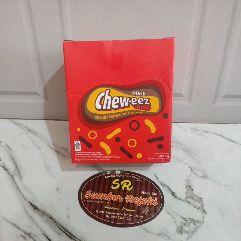 

CHEWEEZ CHOCO BERAT 200 GRAM