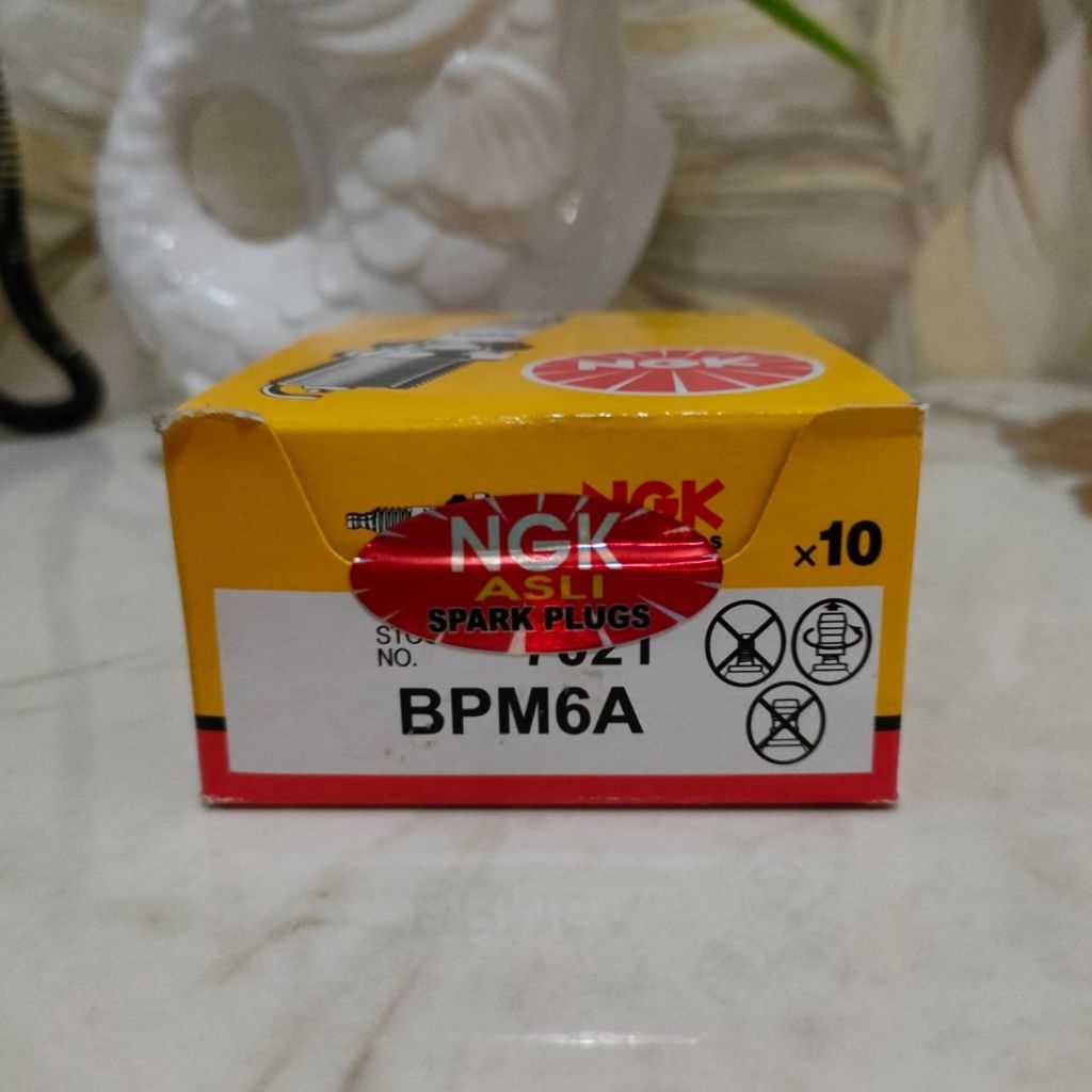 ( harga 10 pcs ) Spark Plug BPM6A NGK ASLI ORIGINAL