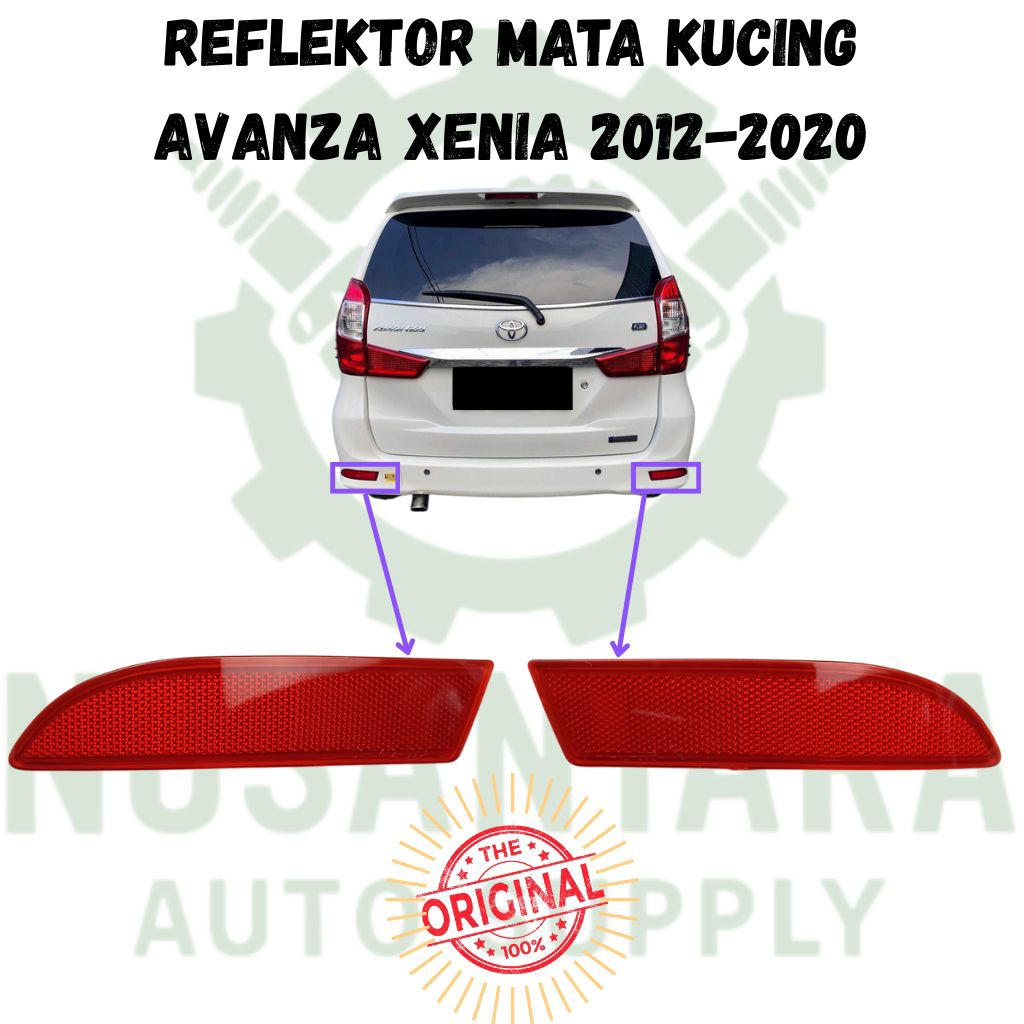 Reflektor Mata Kucing Avanza Xenia 2012-2020 Original