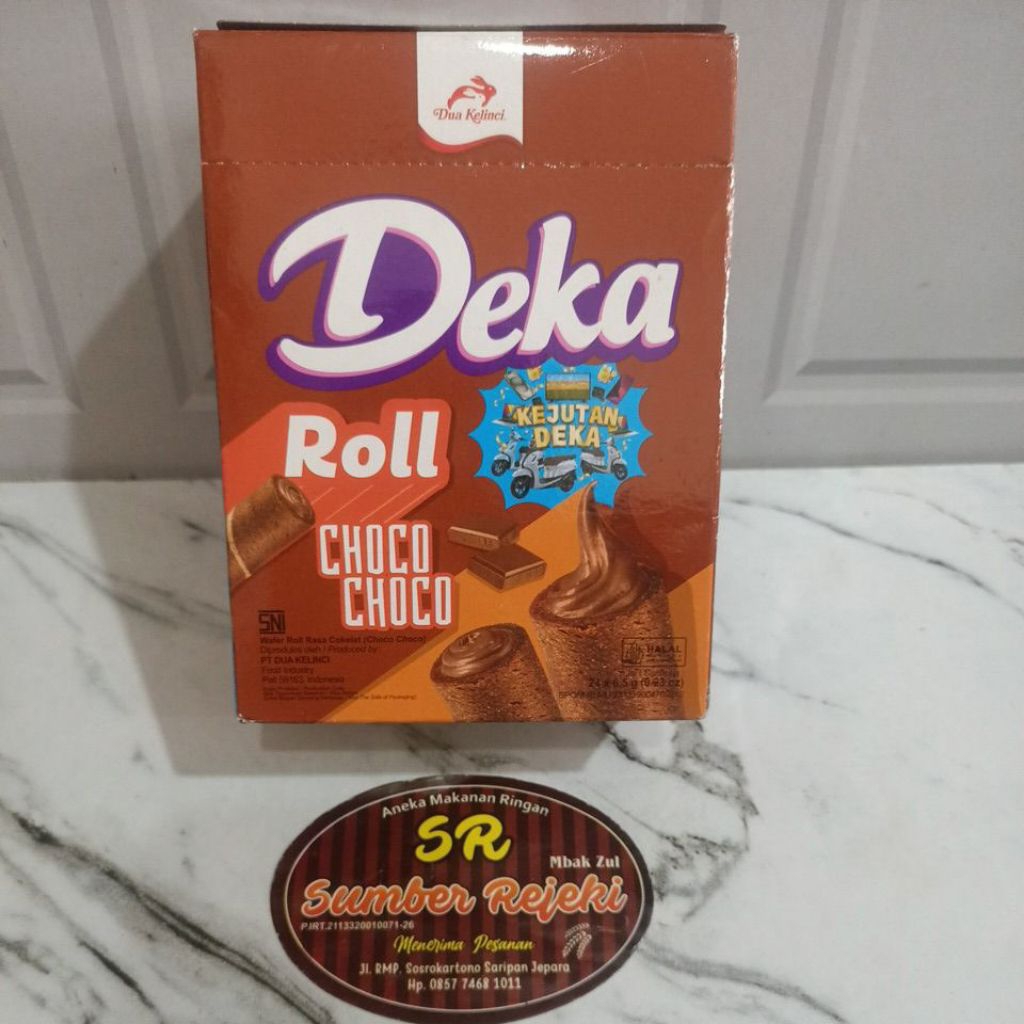 

DEKA ROLL CHOCO BERAT 156 GRAM