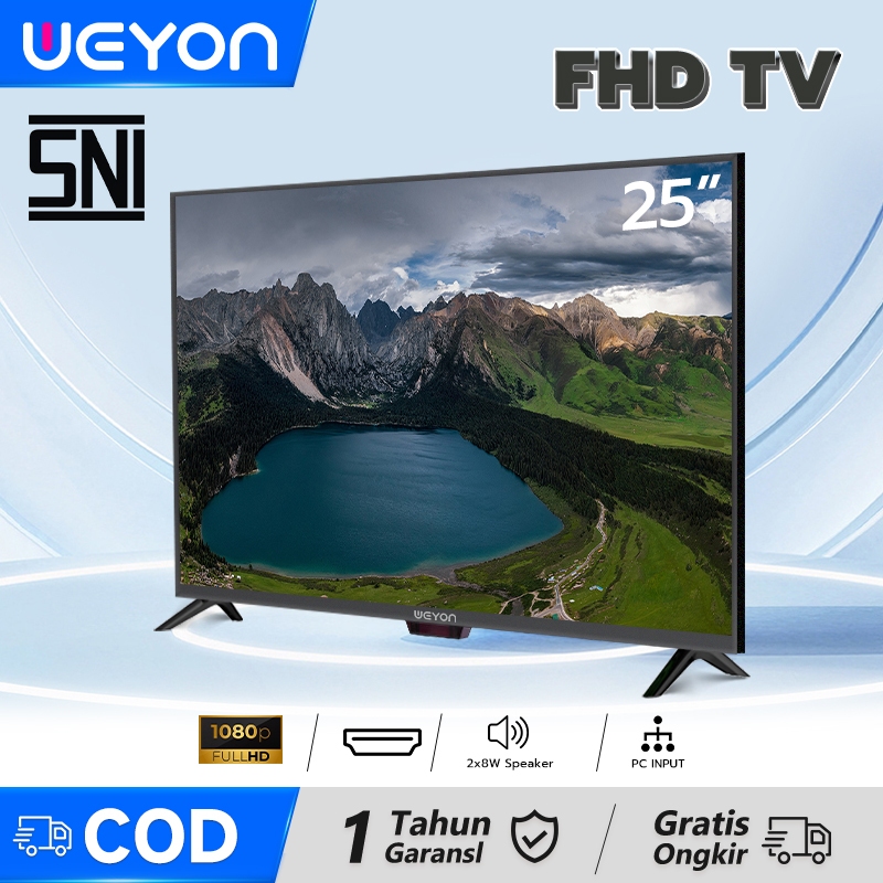 WEYON TV LED TV Digital 21/22/24/25/27 inch FULL HD TV Digital 27 Inch TV LED MURAH GARANSI Televisi