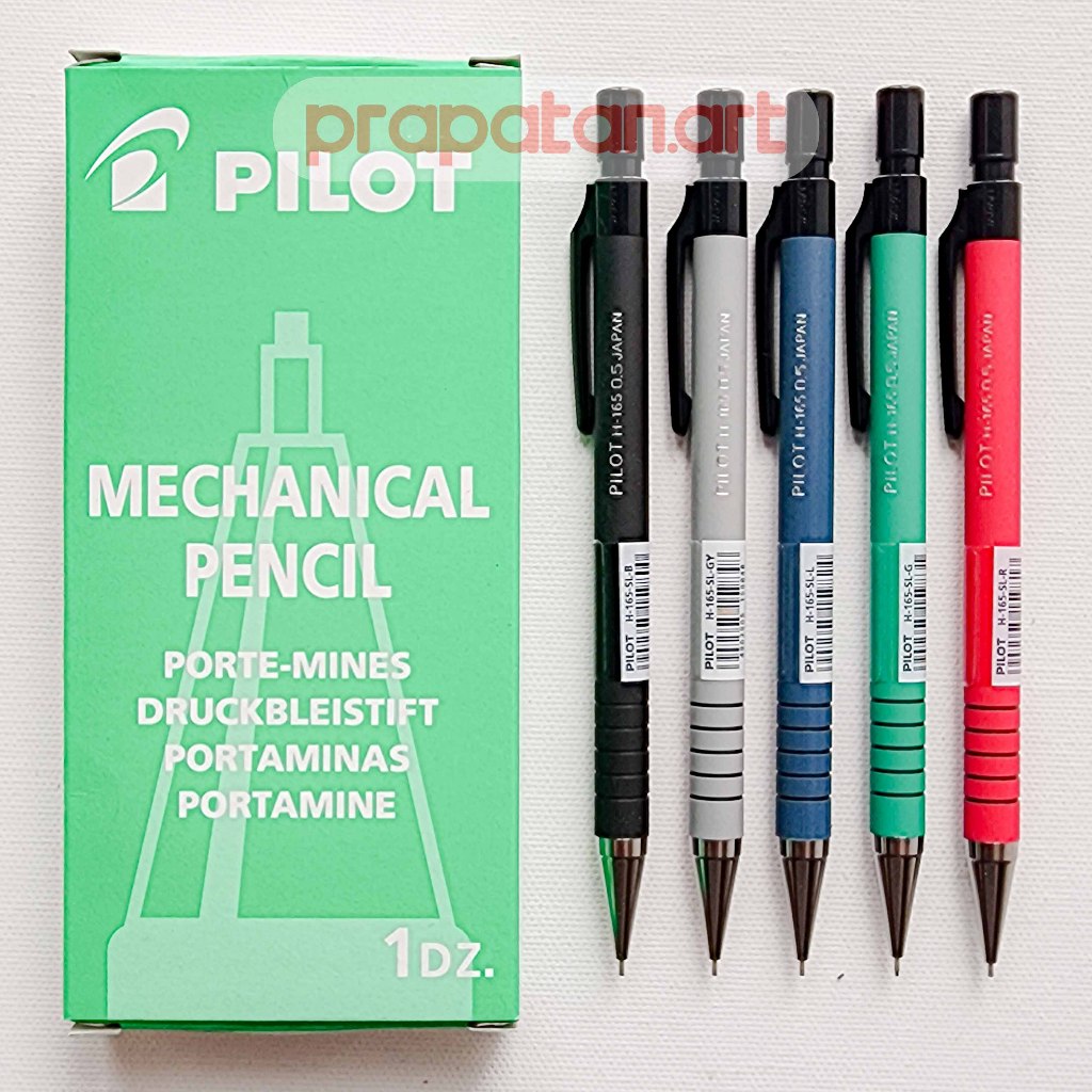

Pilot Mechanical Pencil H-165 0.5 Japan | Pensil Mekanik