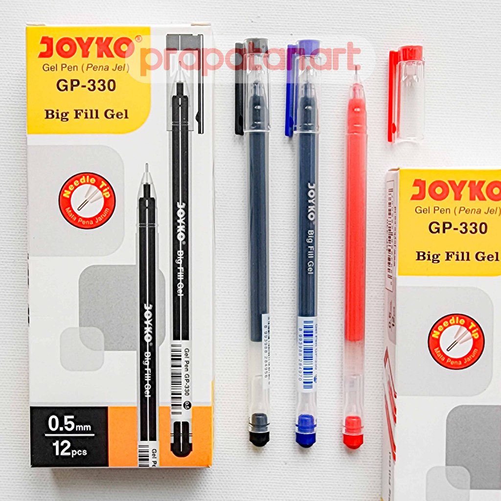 

Joyko GP-330 Gel Pen 0.5mm | Pena Jel | Pulpen