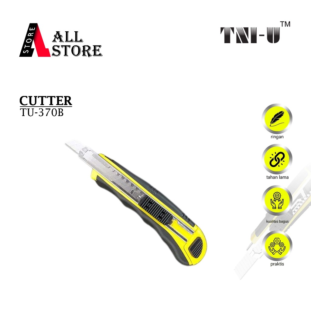 

PISAU CUTTER MULTI TNI-U TU- 370B UTILITY KNIFE