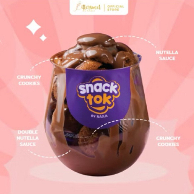 

SNACKTOK FULL COOKIES NUTELLA 200g