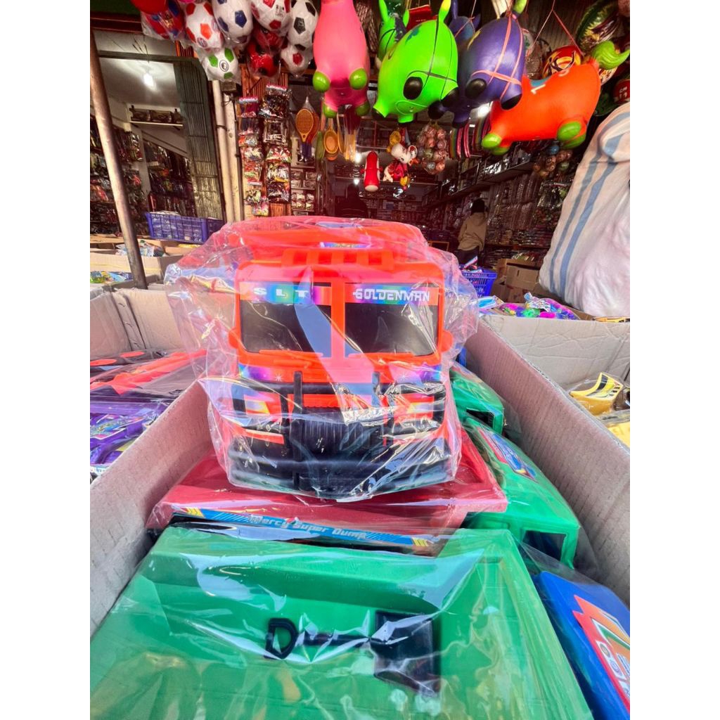 Mainan Truk Pasir Anak – Truk Dump Plastik Besar / Mobil Truk Mainan Anak Laki-Laki