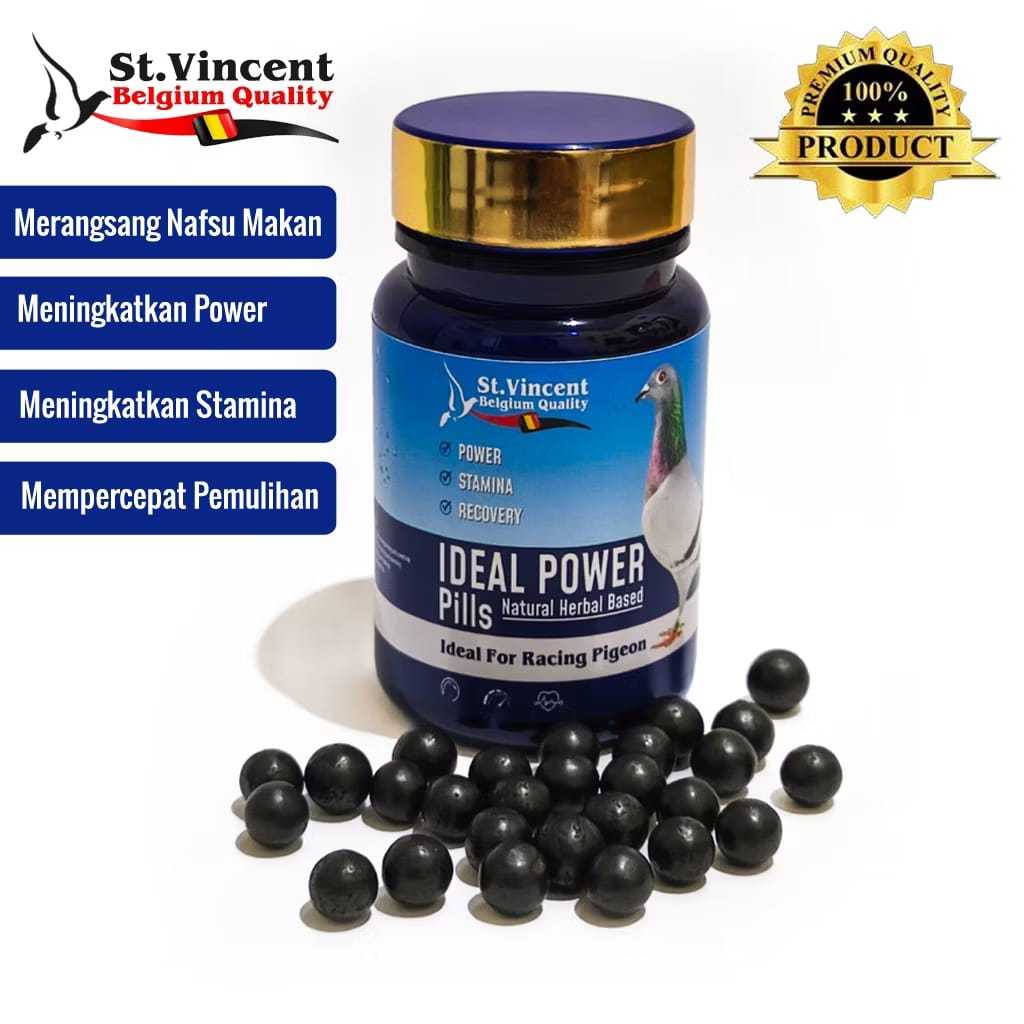 IDEAL POWER PILLS JAMU IMPORT MERPATI ISI 100 PILLS St.Vincent Belgium NO Ideal Pills Verselaga