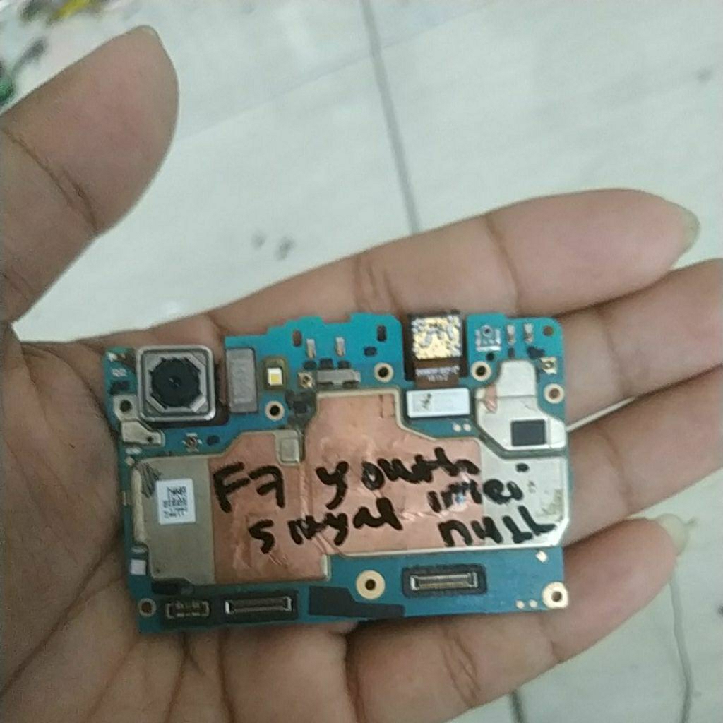mesin Oppo f7 youth,nyala normal minus sinyal,imei null