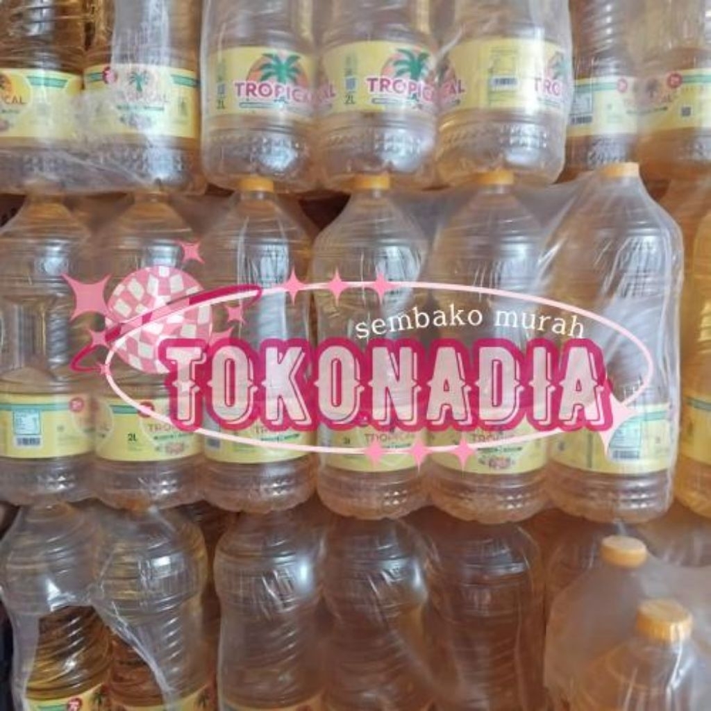 

tropical botol kemasan 2liter dapat 2 pack (1 pack isi 6 botol)