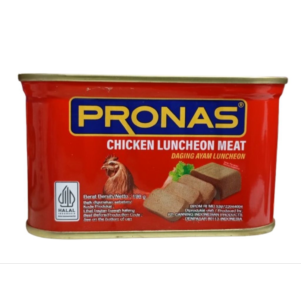 

PRONAS Chicken Luncheon 198g / Kornetku Sapi 200g