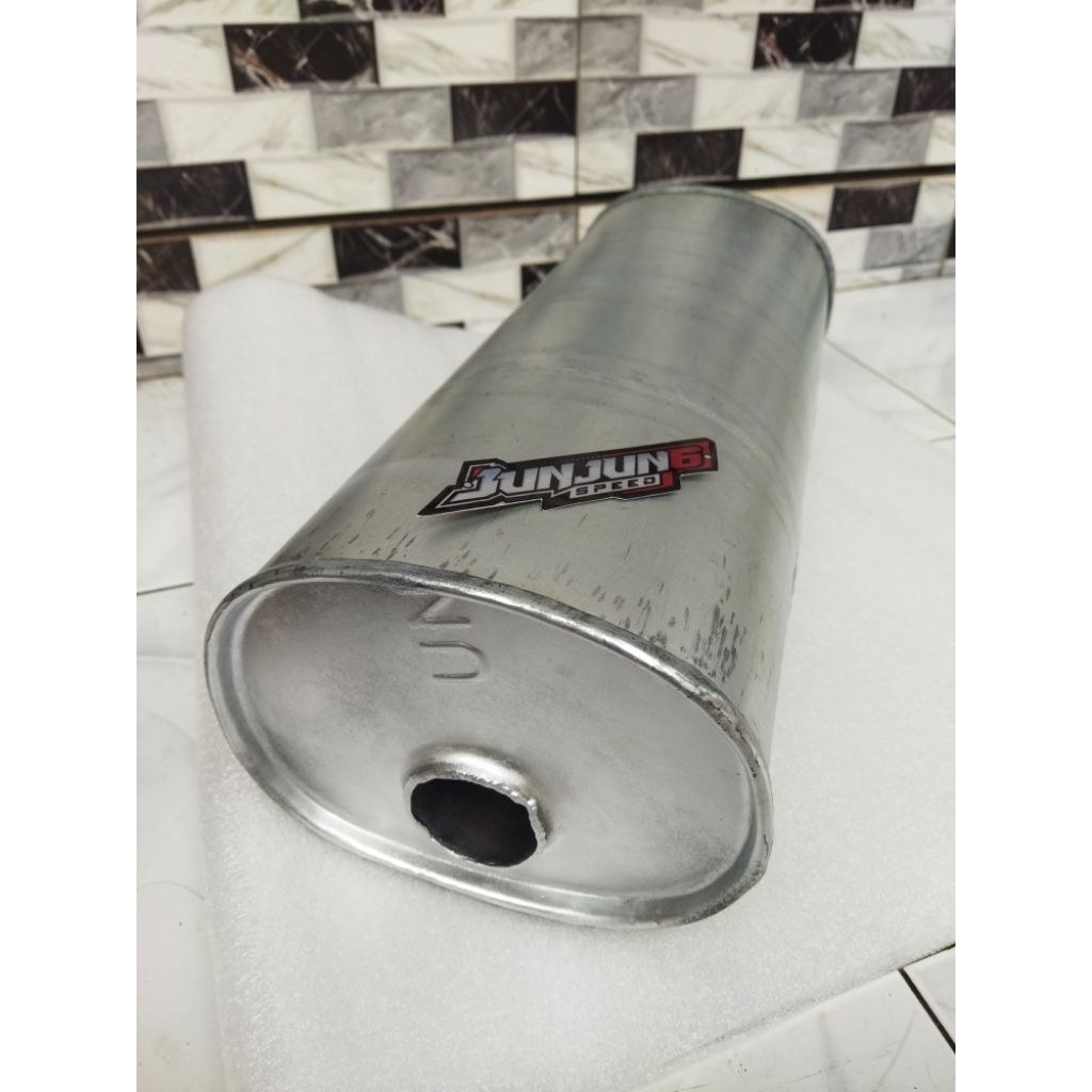 TABUNG KNALPOT STANDAR MOBIL T120SS, CARRY FUTURA BUNYI SENYAP