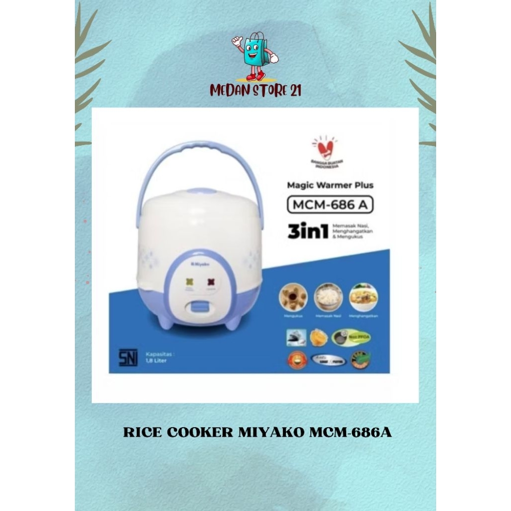 RICE COOKER MIYAKO MCM-638/MCM-686/MCM-706