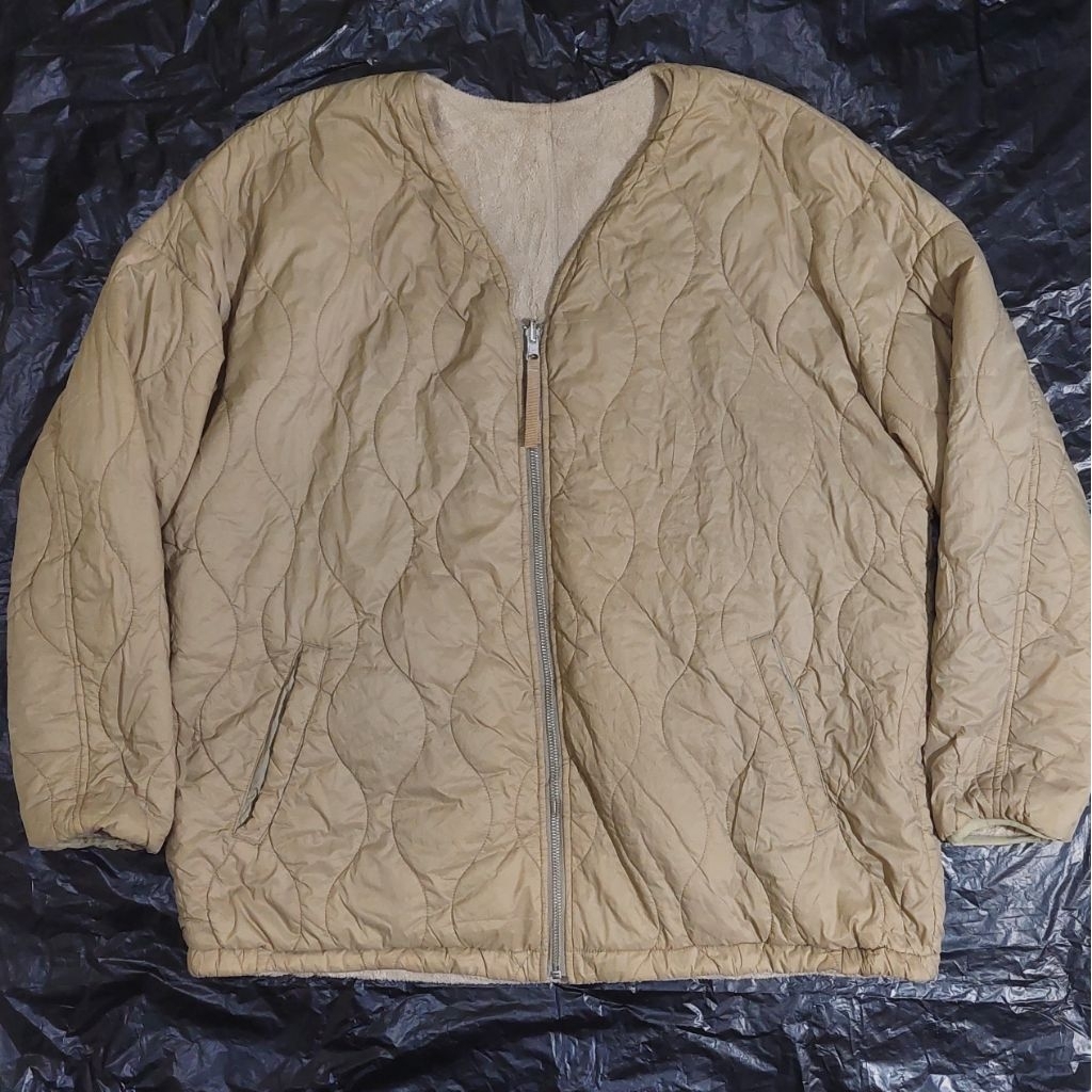 united arrow japan liner m65 jacket size fit Large boxy