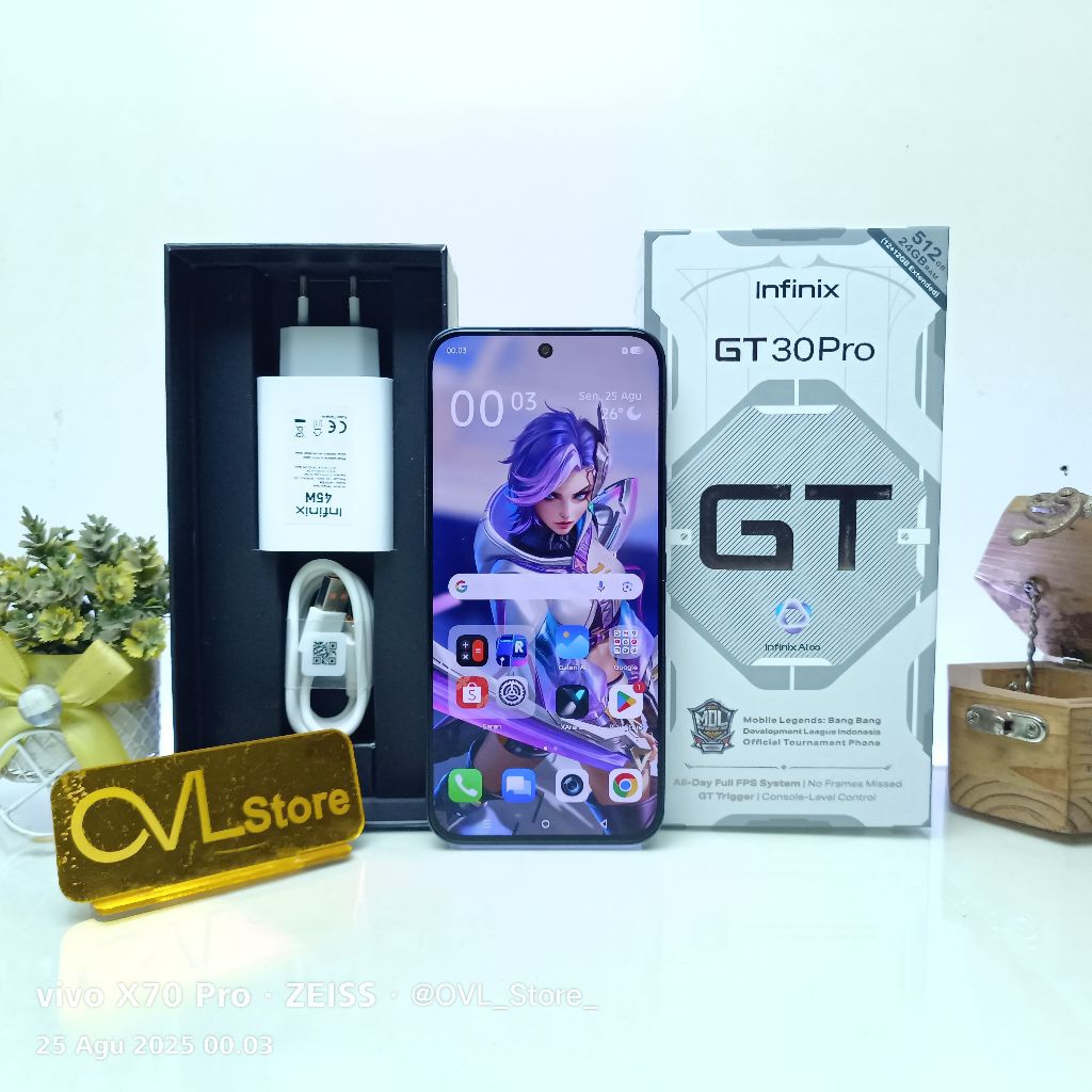 Infinix GT 30 Pro RAM 12/512 GB HP Second Original Bergaransi