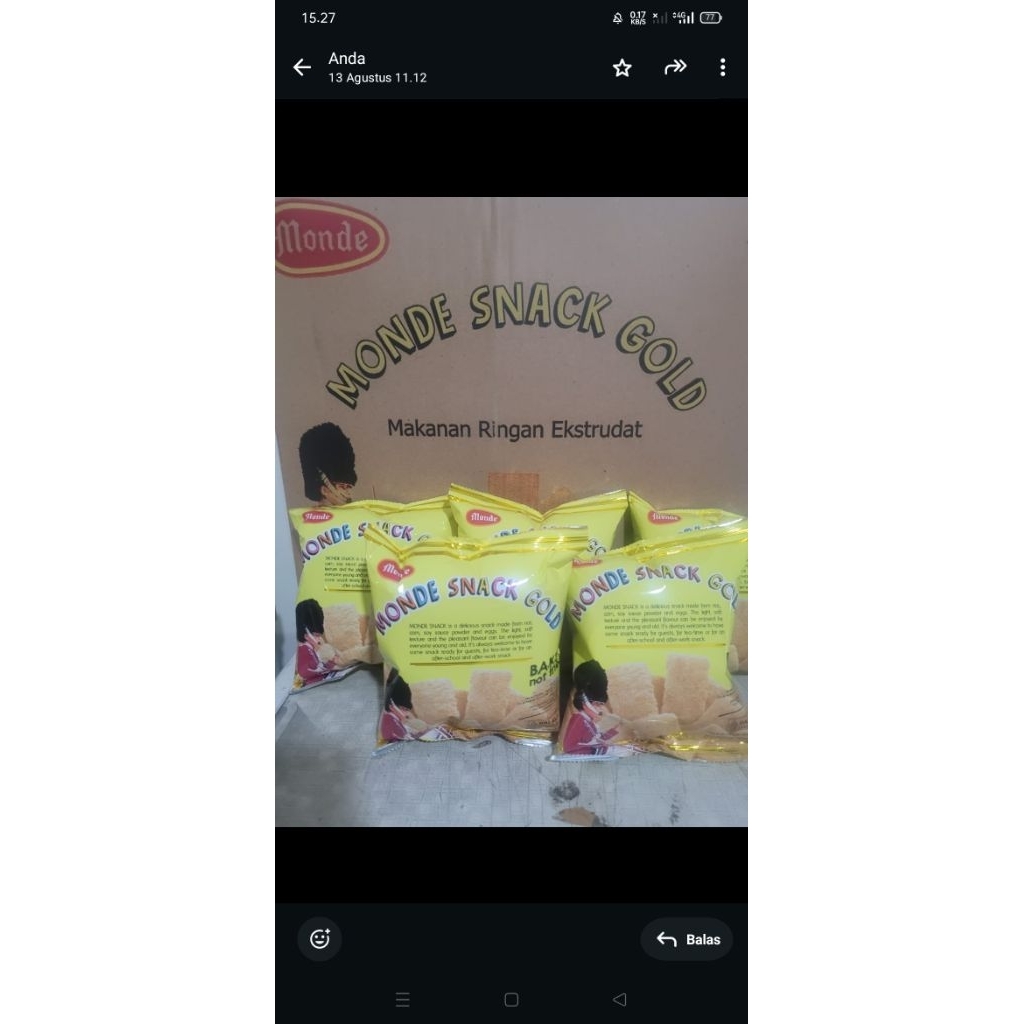 

Monde Serena Snack sepaket dpt 5