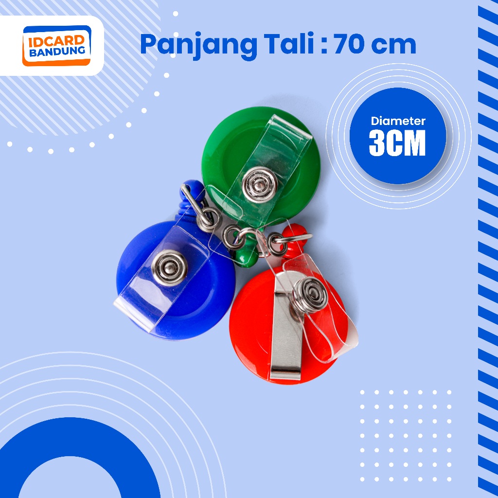 

Yoyo Tali Id Card Gantungan ID CARD Hang Tag Name Tag STANDARD