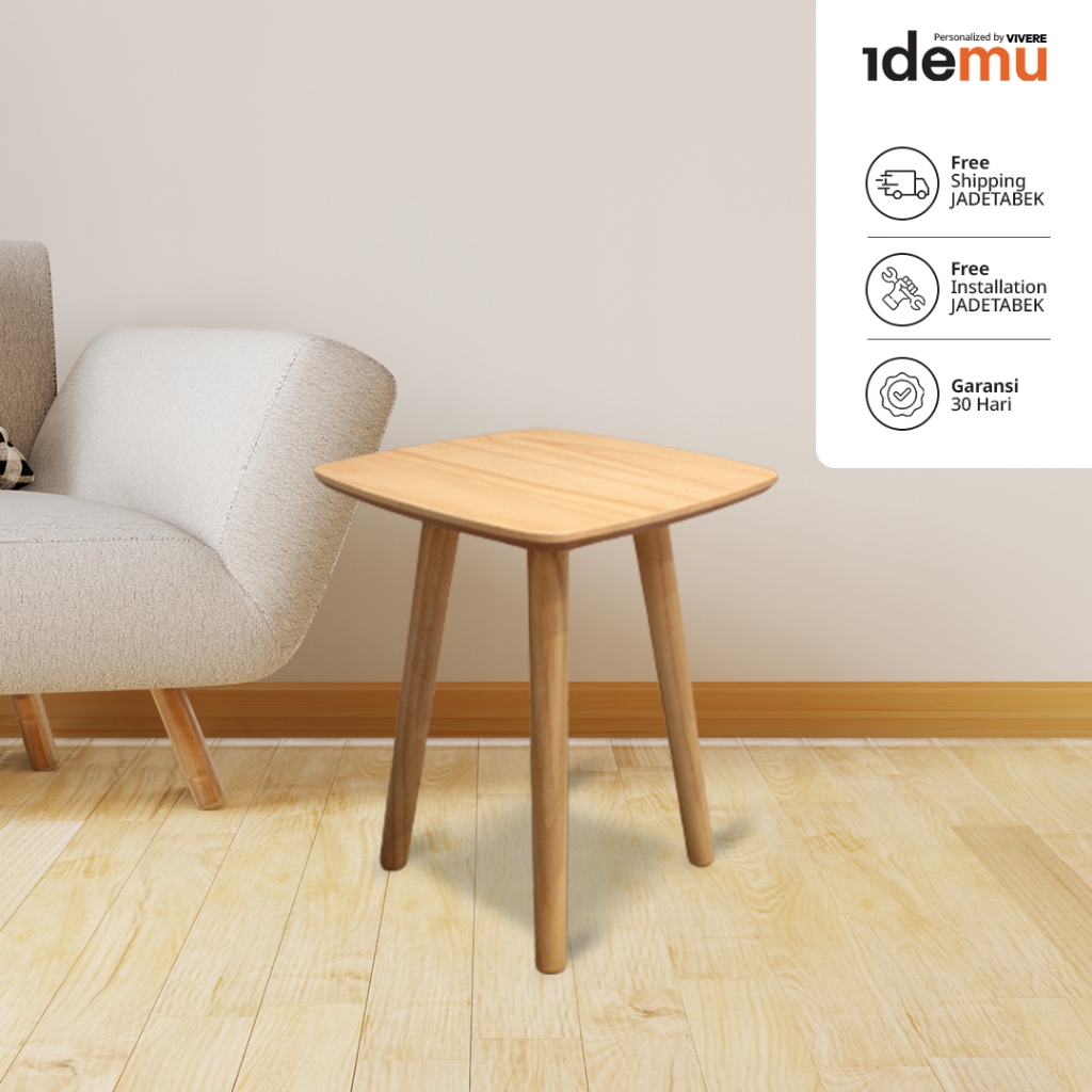 IDEMU by VIVERE - Verde Square Side Table Meja Sudut