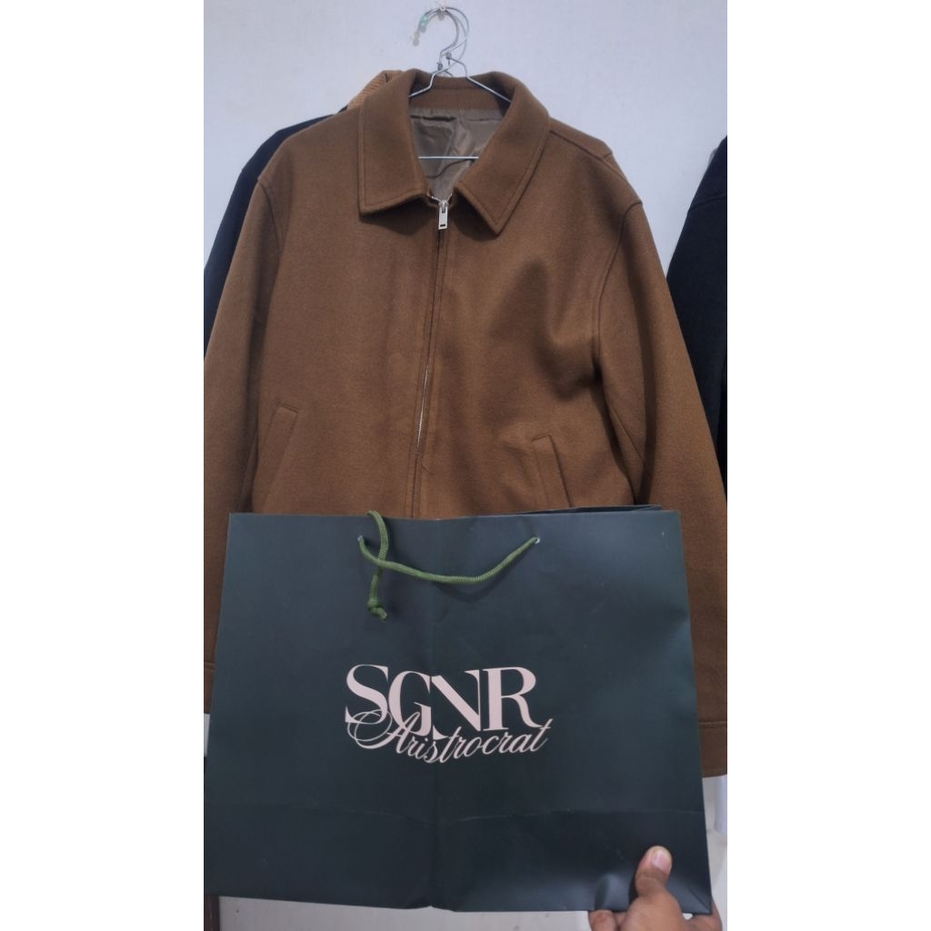 Wool Fiber Jacket SIGNORE (Ukuran M)