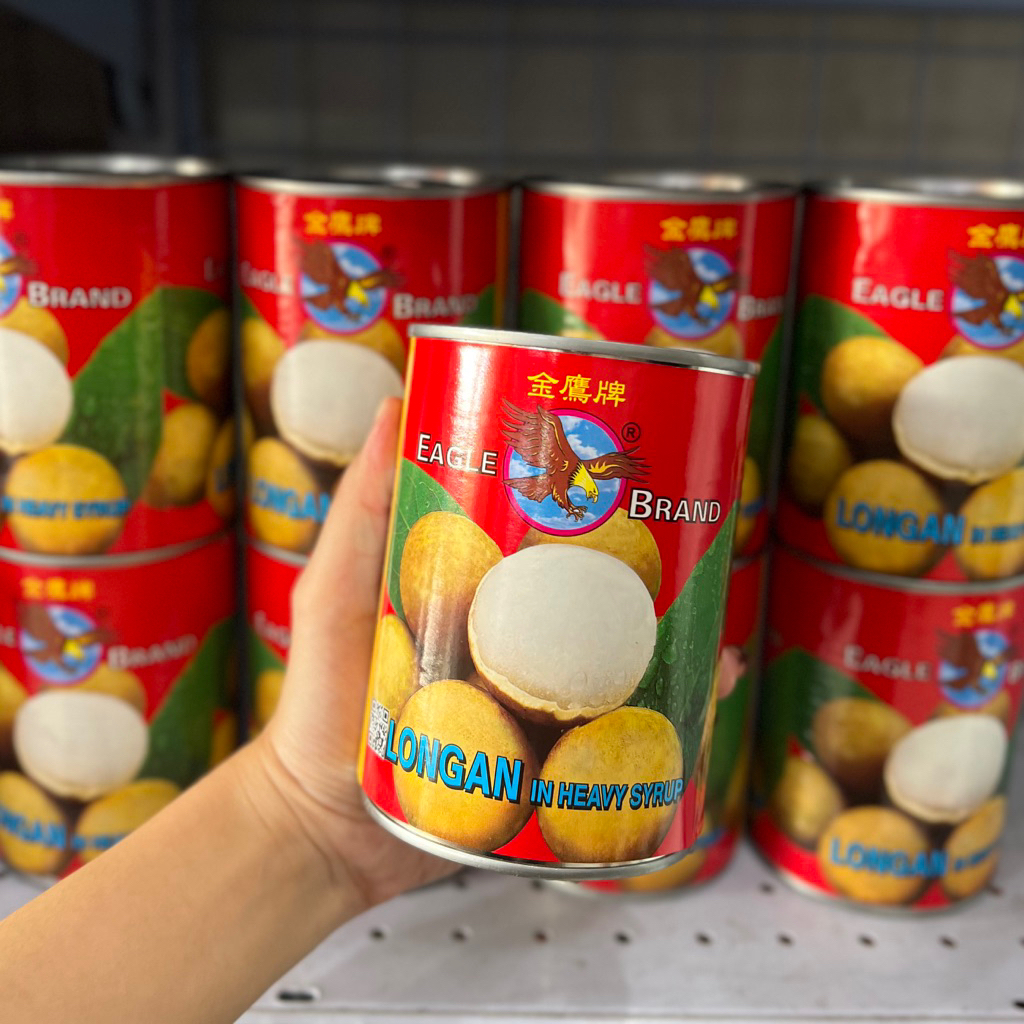 

Longan Kaleng Eagle Brand Merah 565g gram / buah kelengkeng dalam sirup