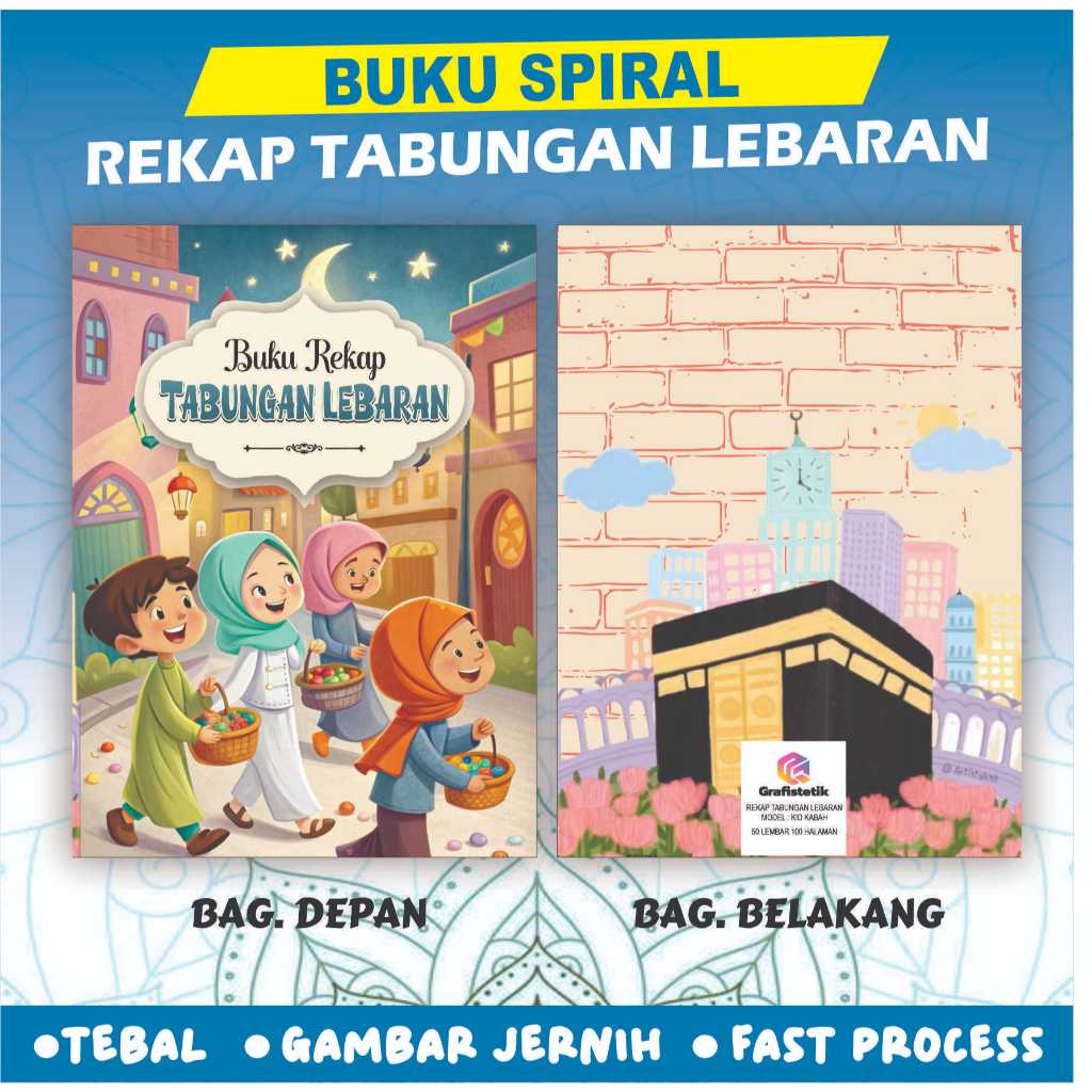 

BUKU REKAP TABUNGAN LEBARAN BY GRAFISTETIK