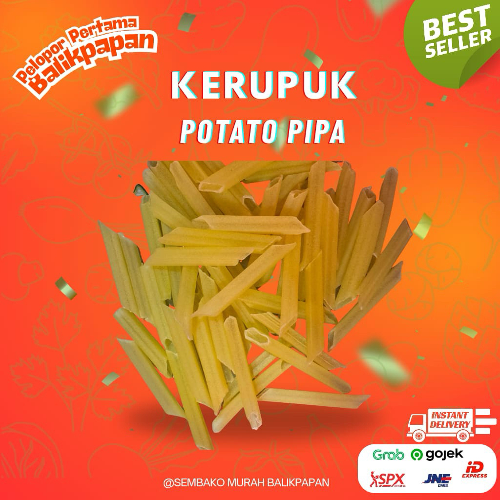 

Kerupuk kentang potato 250 gr