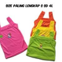 12 Pcs / 1 Lusin / Lusinan Kaos Dalam Dalaman Singlet Tanktop Warna Stabilo Anak Perempuan Murah / K