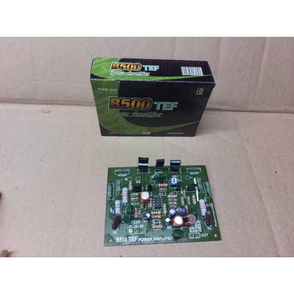 Kit Driver Power Amplifier APEX B500 TEFF Mono