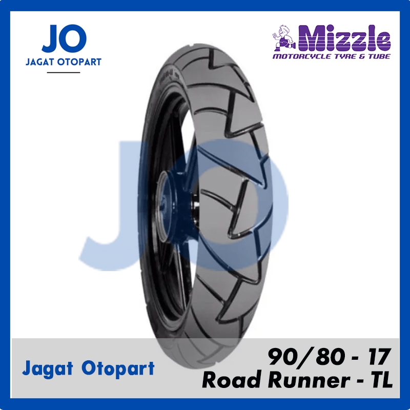 Ban Mizzle Road Runner 90 80 Ring 17 Ban Motor Tubeless