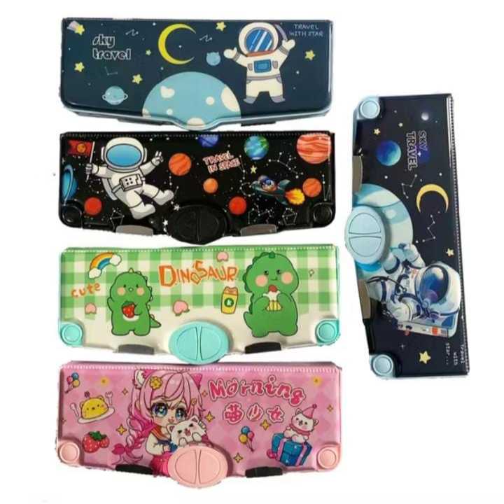 

ZM 072 Tempat Pensil Multifungsi Kotak Pensil Anak Lengkap Peruncing Gunting Isolasi Penghapus Penggaris Alat Tulis Sekolah