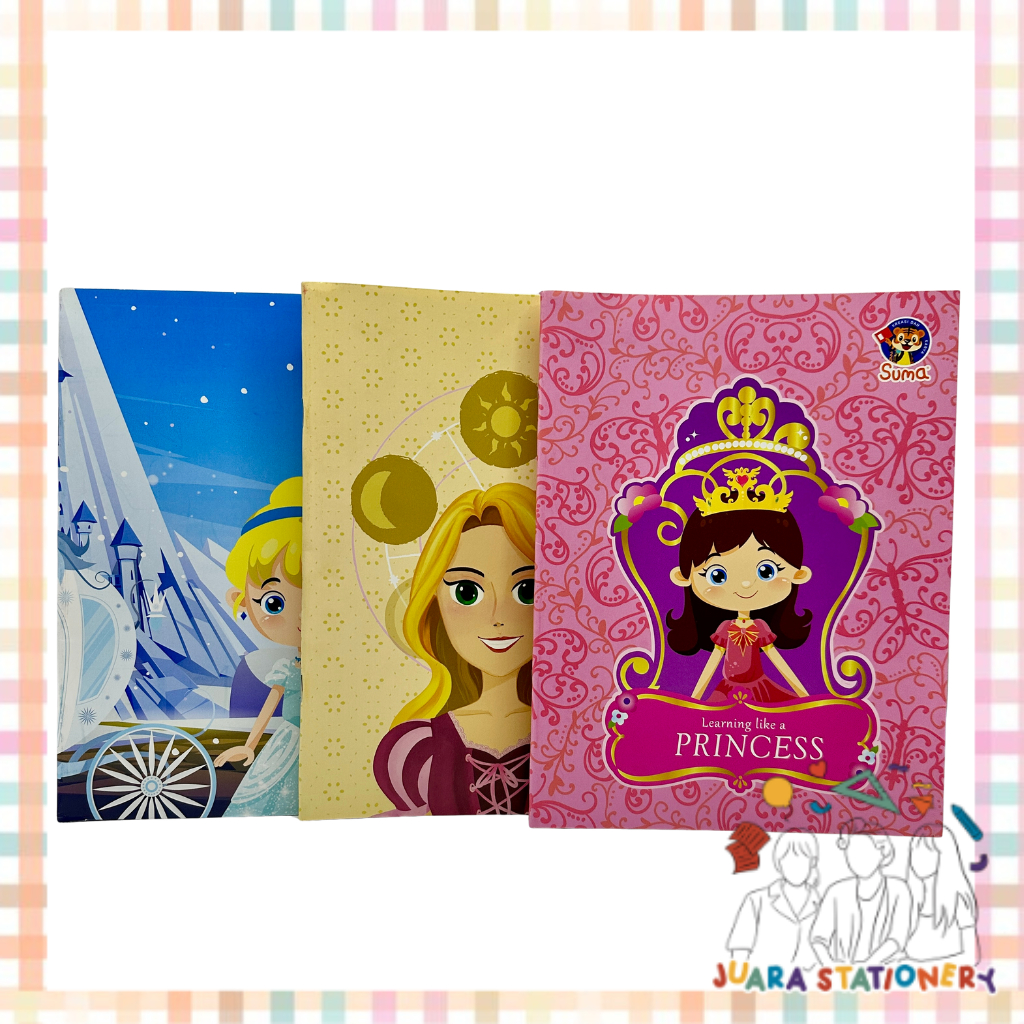 

(1371) Buku Tulis Suma 38 Sampul Princess SATUAN / Buku Sekolah Buku Tulis