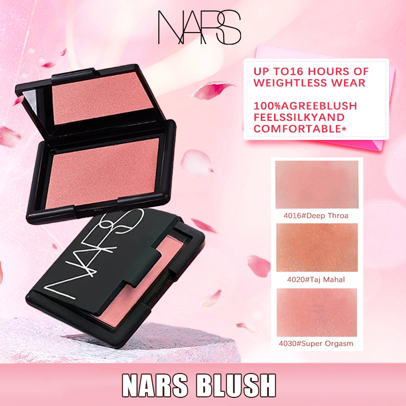 Nars Blush 3.5G/NARS Blush Powder/Nars Orgasm / Deep Throat/Taj Mahal/Super Orgasm With Box